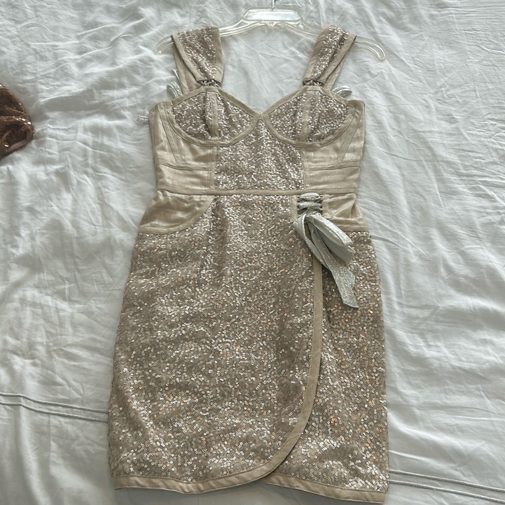 champagne Colored Dress